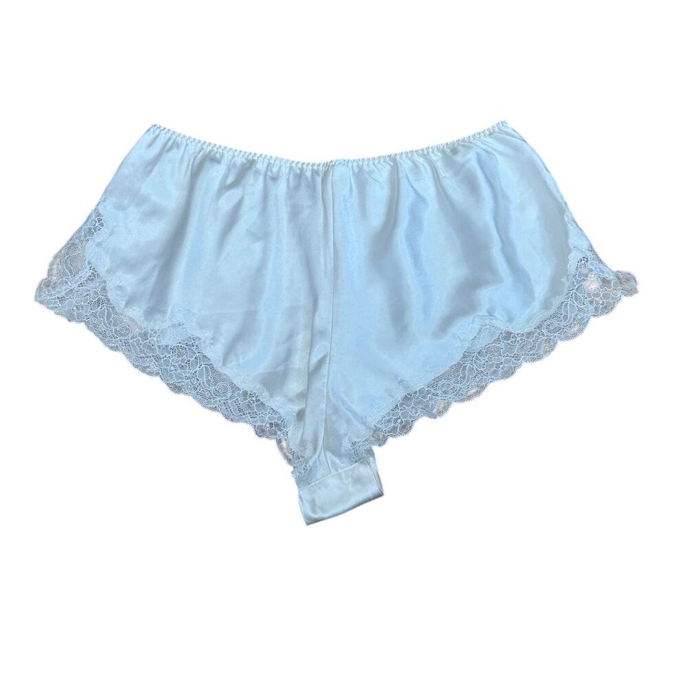 ViNTaGe Secrets in Lace Shiny Satin Tap Panties Sleep Shorts Size XL - Picture 5 of 6